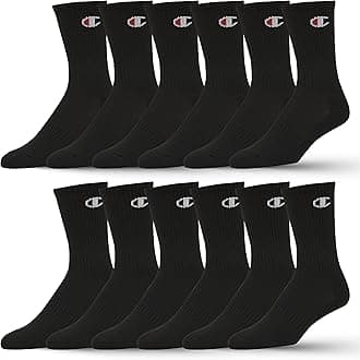 Champion Boys Socks and Girls Socks 12 Pair Crew Low Cut No Show Ankle Quarter Socks for Girls