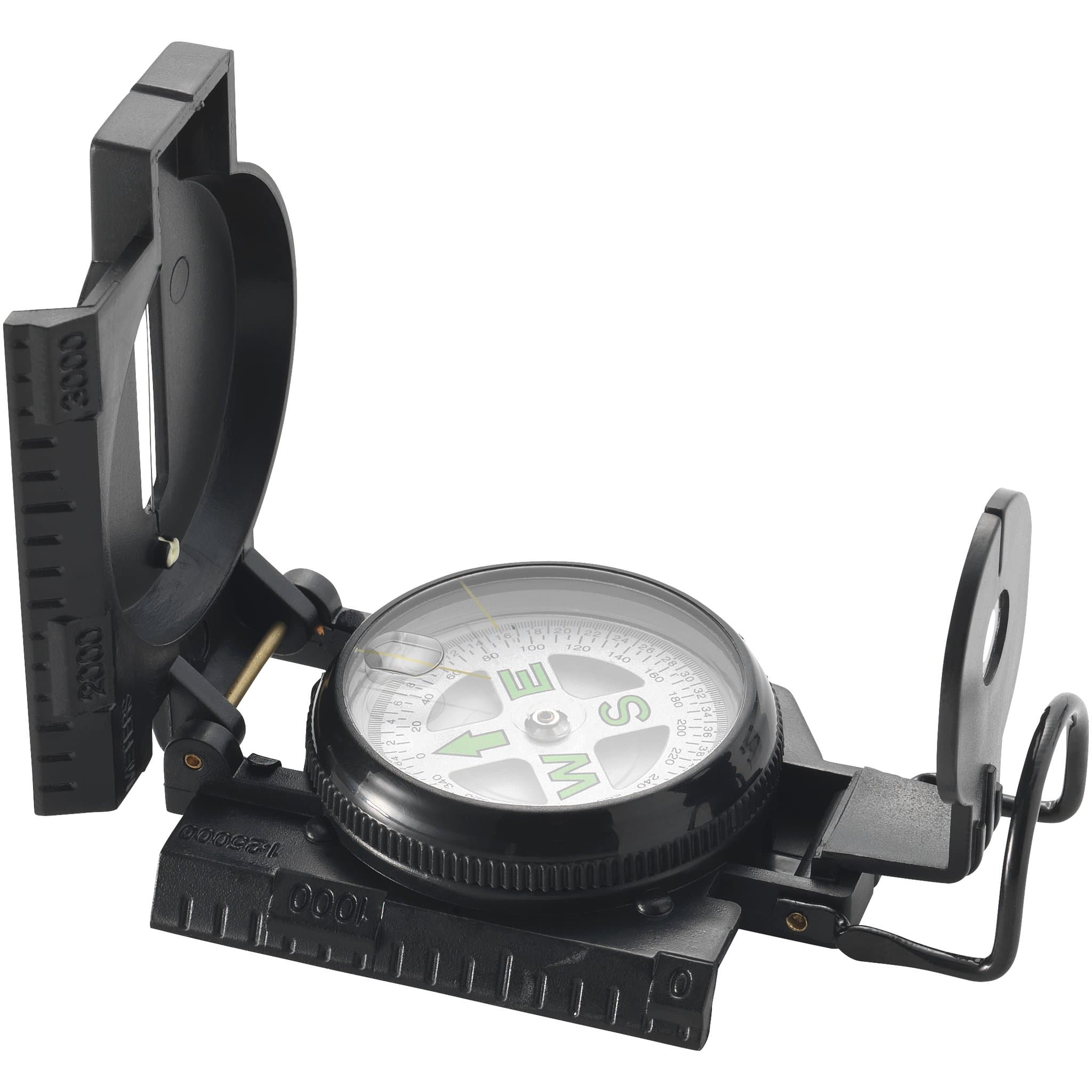 Bullet Direx Compass (5.6 x 2.3 x 0.9 in) (Solid Black)