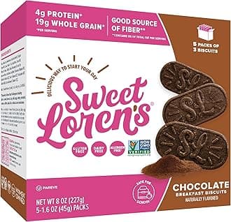 Sweet Loren's Gluten Free & Vegan Chocolate Breakfast Biscuits