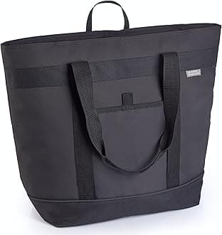Jumbo Insulated Cooler Bag with HD Thermal Foam Insulation. Premium Quality Soft Cooler Makes a Perfect Insulated Grocery Bag