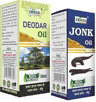 Sansu Devdar ka Tel Natural 50ml with Jonk Oil Natural leech oil 30ml (Combo pack)
