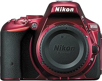 Nikon D5500 DX-format Digital SLR Body (Red)