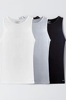 Pair of Thieves Slim Fit Men’s Tagless Tank Tops, 3 Pack Ultra Soft, Breathable Sleeveless A-Shirt for Men, AMZ Exclusive