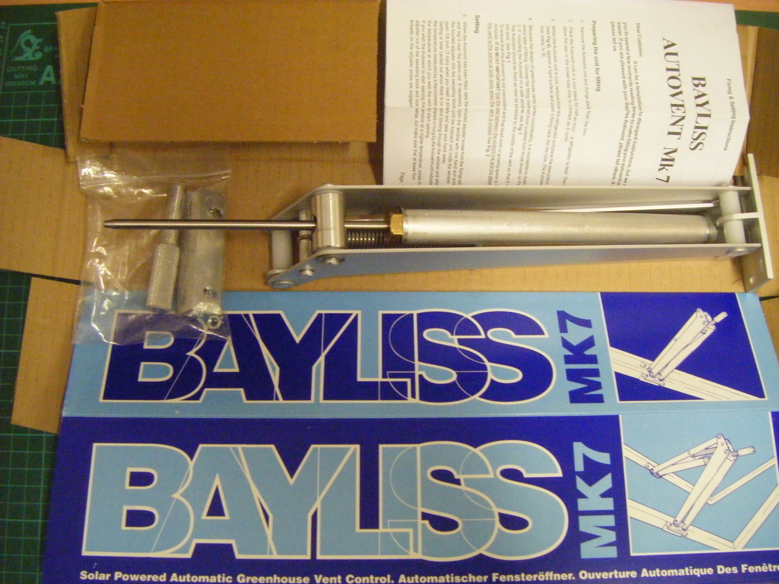 Bayliss Mk 7 Window Autovent