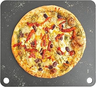 NerdChef Steel Stone - High-Performance Baking Surface for Pizza (.375" Thick - Pro)
