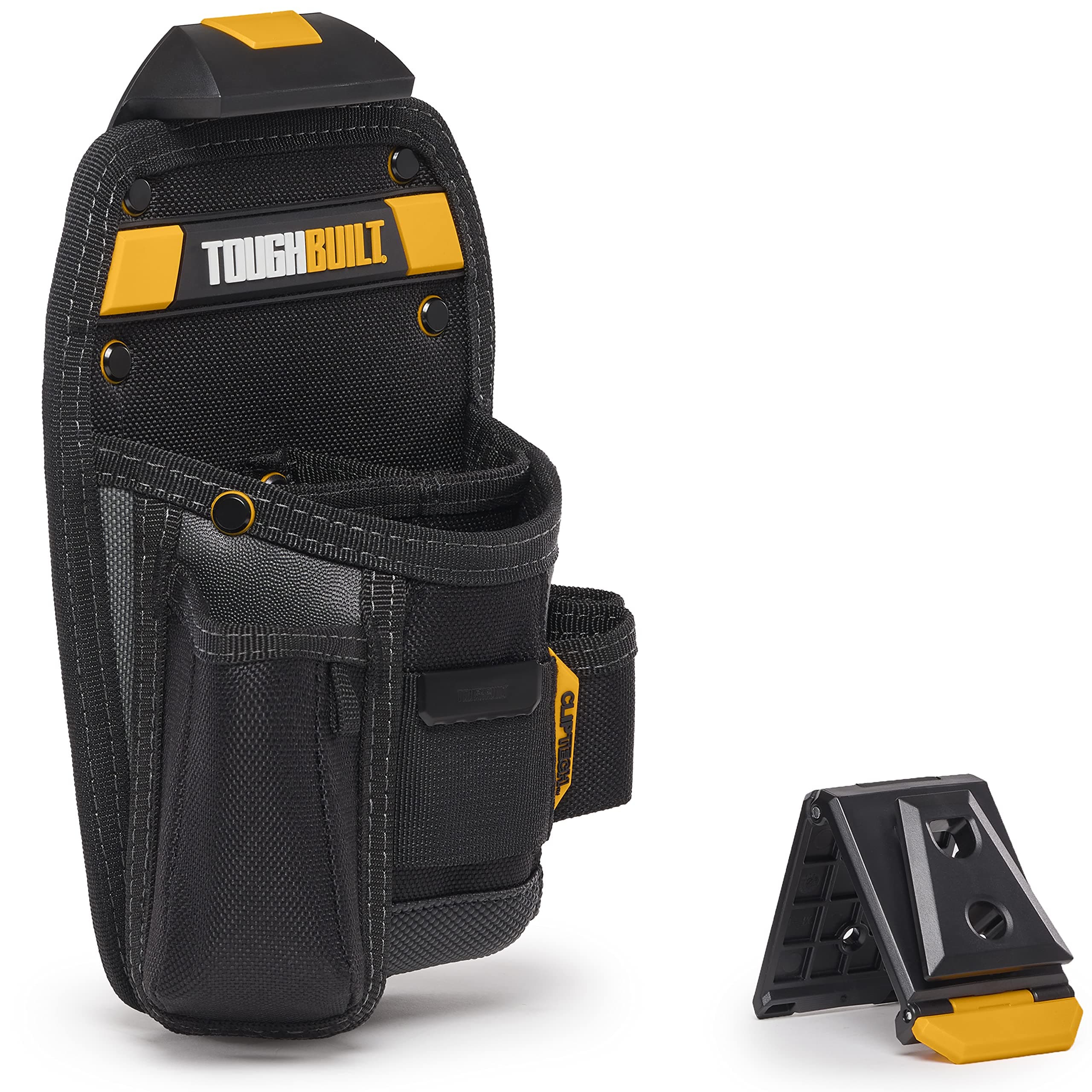 ClipTech Series – Universal Pouch with Utility Knife Pocket, Durable Tool Pouch with Reinforced Fabric for Jobsite Professionals