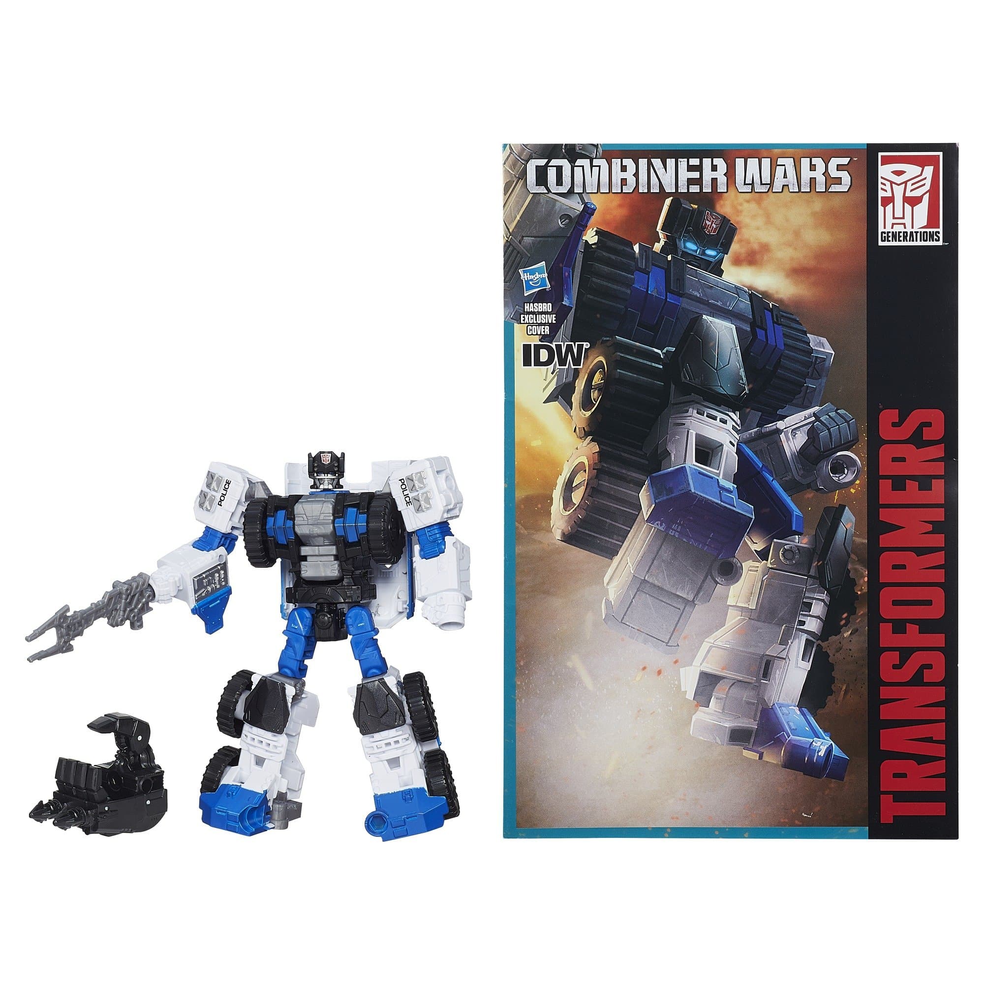 Transformers Generations Combiner Wars Deluxe Class Protectobot Rook Figure