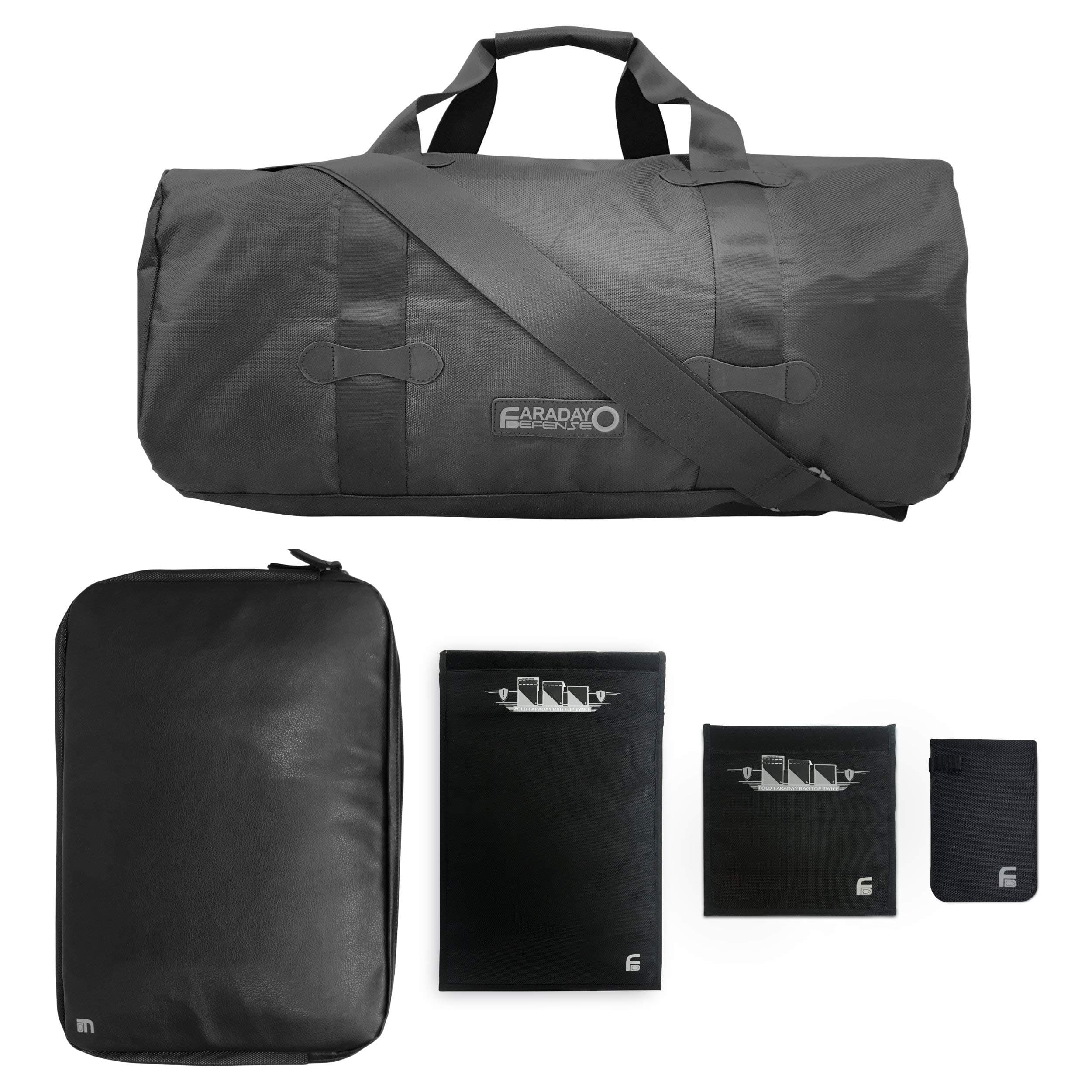 Faraday Defense Complete EMP EMF RFID Duffel Bag Kit
