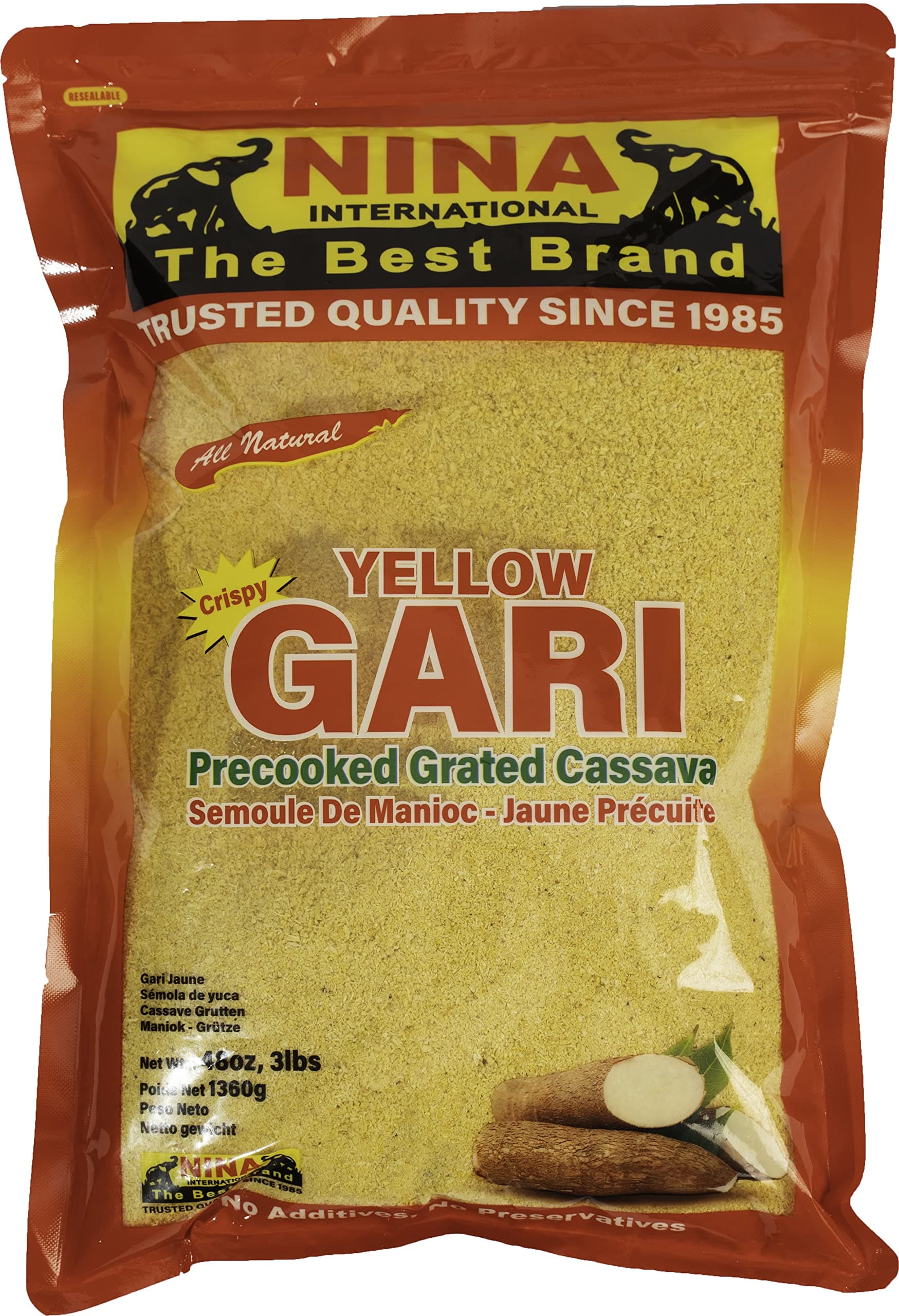 Nina Yellow Gari (48 oz)