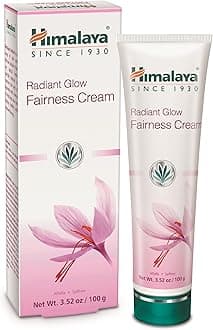 Himalaya Natural Glow Saffron Cream Reduces Blemishes & Dark Spots, Makes the Skin Even Tone -100G