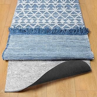 Dual Surface - 2'6" x 8' - 1/4" Thick - Felt + Rubber - Non-Slip Backing Rug Pad - Safe for All Floors