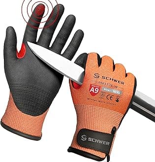 Schwer ANSI A9 Highest Level Cut Resistant Gloves