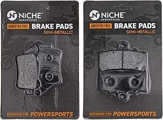 NICHE Brake Pad Set for KTM 390 Duke RC 90113090000 90113030000 Front Rear Semi-Metallic