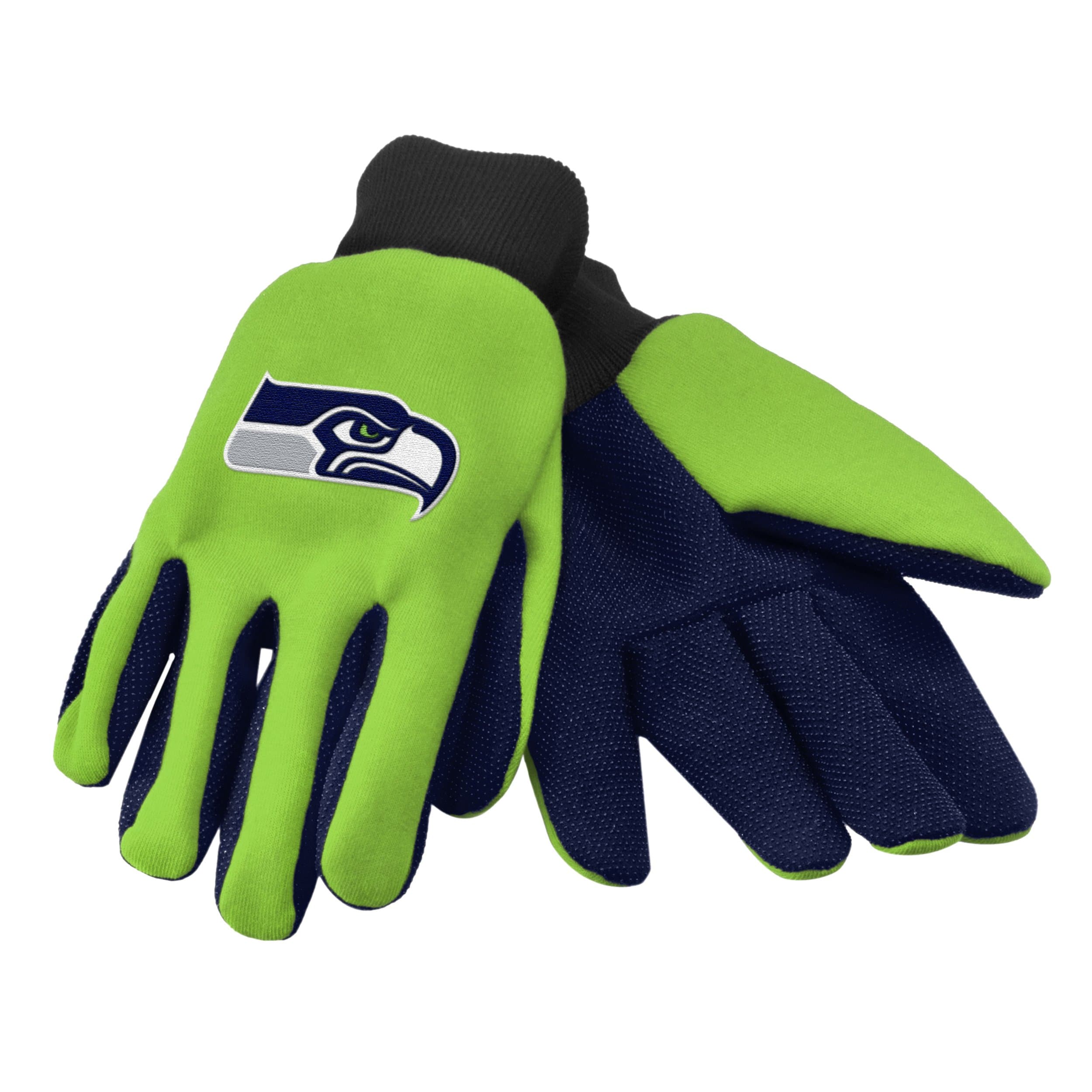 FOCO NFL Colored Palm Utility Work Gloves