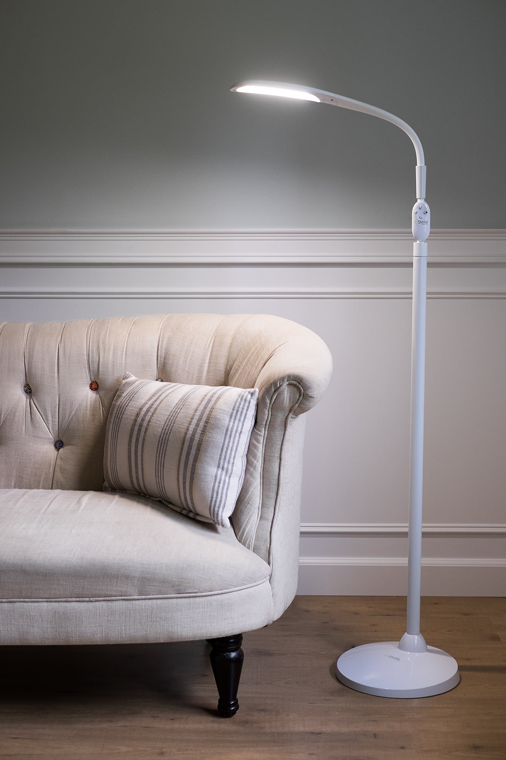 Stella Lighting StellaSKY Floor Lamp, White