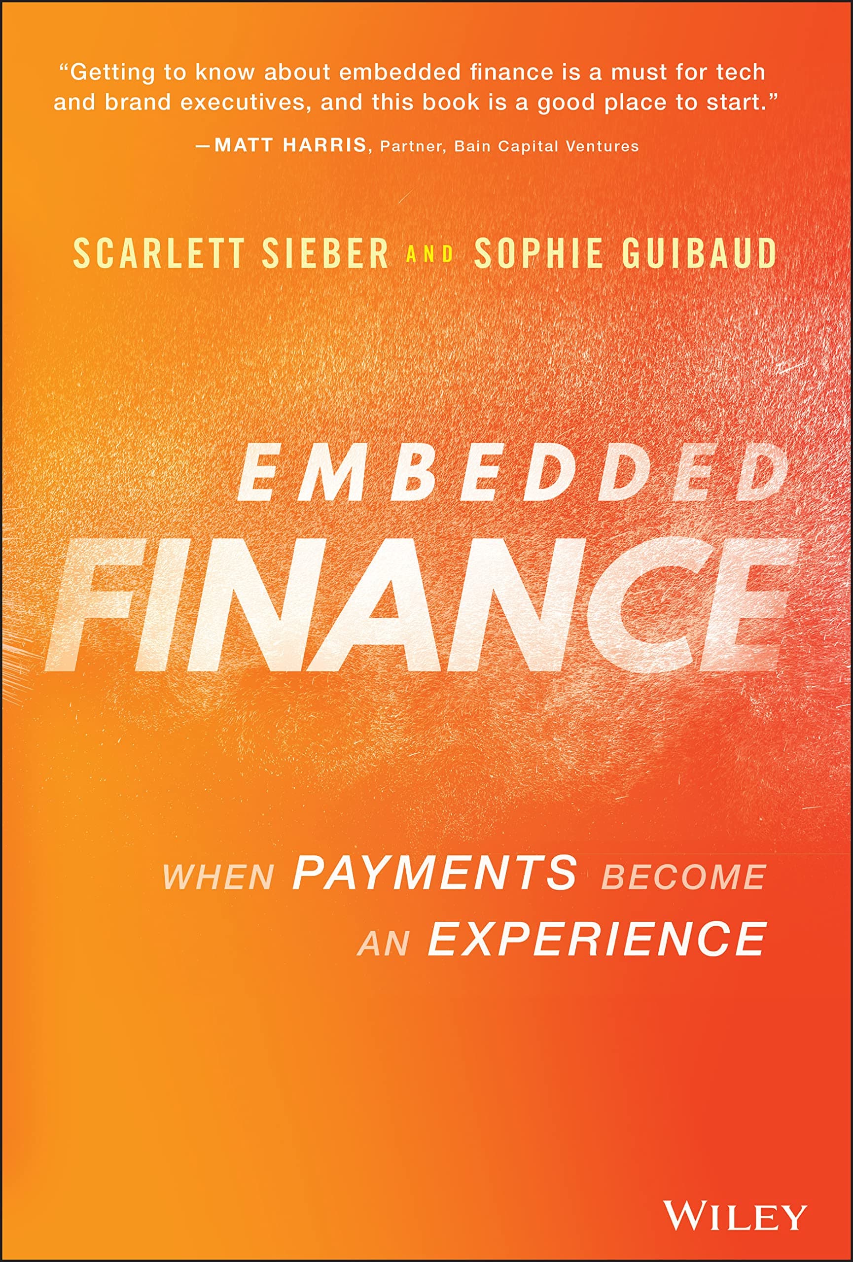 WILEY Embedded finance: when payments become an experience