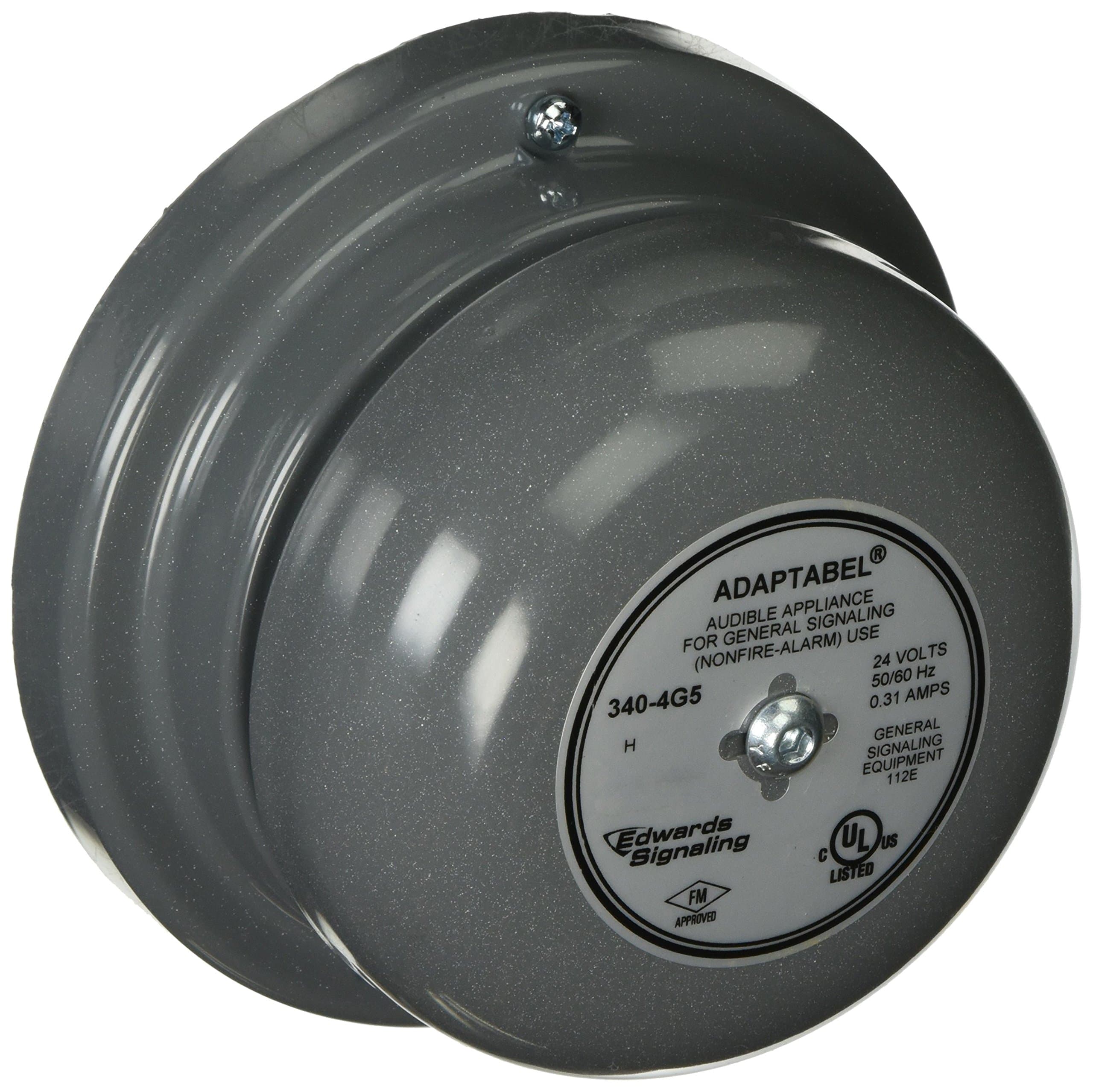 Edwards Signaling 340-4G5 4" Vibrating Bell, Continuous Ring