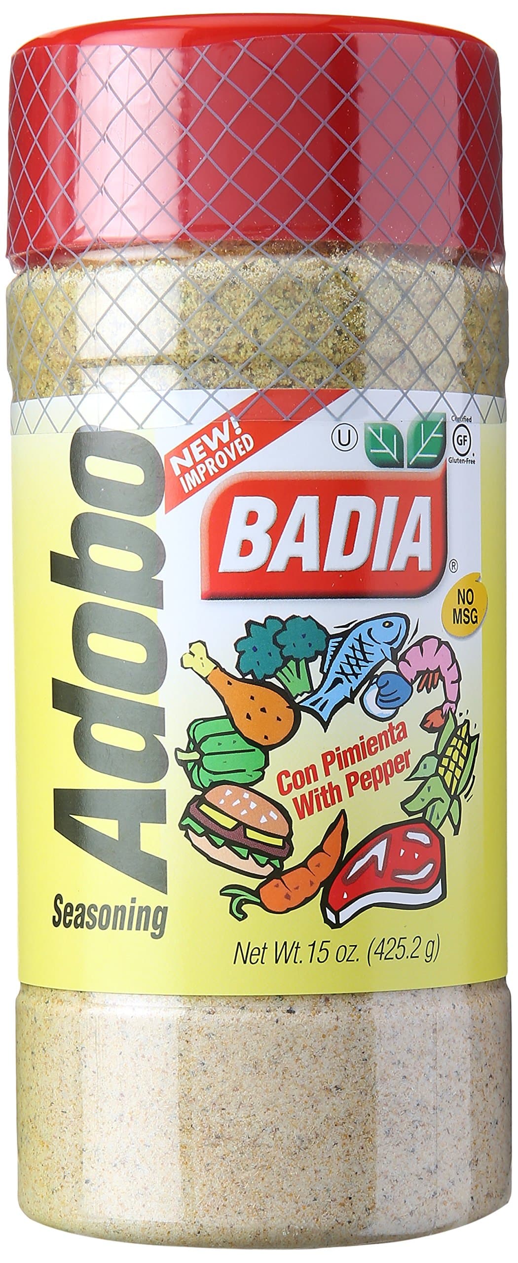 BadiaAdobo with Pepper, 15 oz