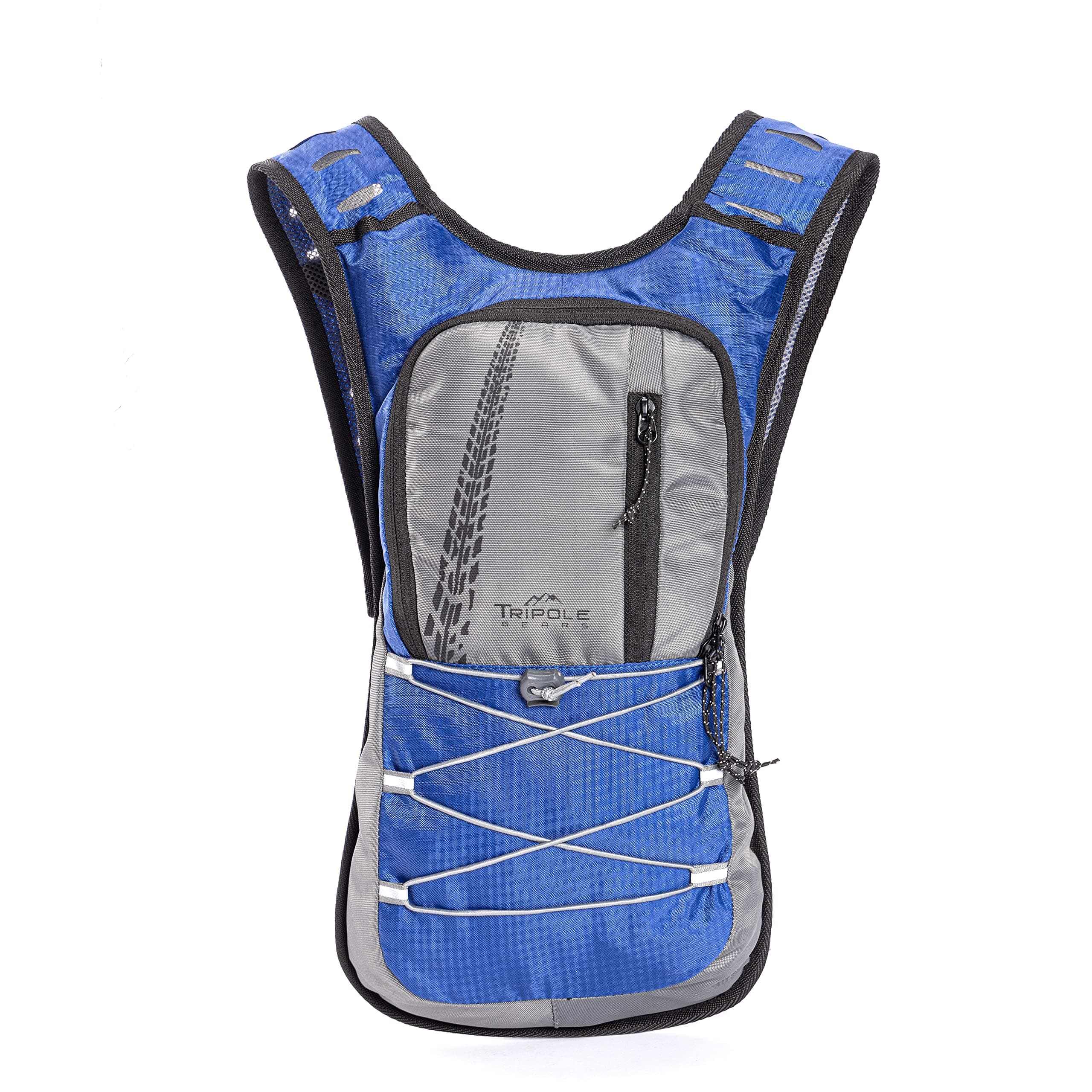 - Tripole Hydration Backpacks for Cycling and Trail Running | Without Bladder (Blue)