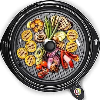 Elite Gourmet EMG-980B Maxi-Matic 14-Inch Electric Indoor Grill, Black