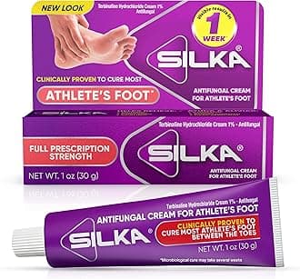 Anti-Fungal Cream, Clinical Anti-Fungus Foot Treatment, Jock Itch & Ringworm Remedy, Maximum Strength, Fast-Acting Relief from Itching & Burning, 1 Oz