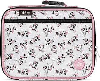 Simple Modern Disney Kids Lunch Box for School | Reusable Insulated Lunch Bag for Toddler, Girl, and Boy | Meal Containers with Exterior & Interior Pockets | Hadley Collection | Minnie Mouse Retro