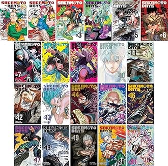 Sakamoto Days (Vol. 1-21) Complete Manga Series Collection | 21 Books Set by Yuto Suzuki