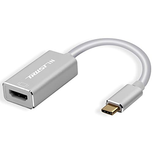 USB C TO HDMI Adapter,Trustin USB 3.1 Type C (USB-C) to HDMI Adapter With Aluminium Case for 2017 MacBook Pro/Samsung Galaxy S8