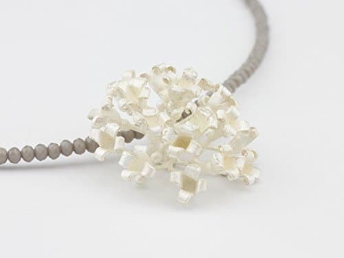 Designer Necklace Silver Bloom exceptional Handcraft