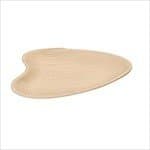 7" x 5" Café Oval Biodegradable Fallen Palm Leaf Plates