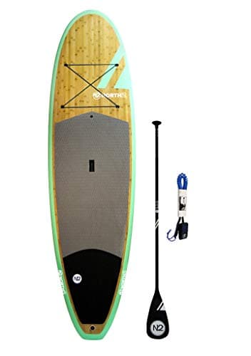 Paddle Board SUP Package Entry Level All Around Bamboo Green