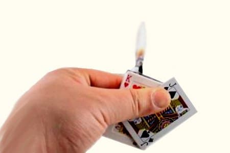 Shock or flame lighter