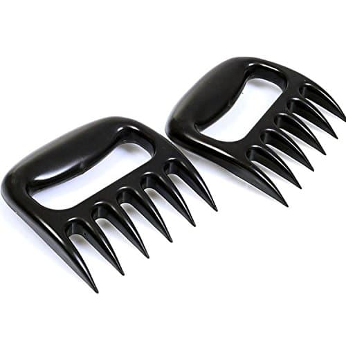 Pulled Pork Shredder Claws - Best Meat Claws & Bear Claws, Perfect for Shredding Handling & Carving Food, Strong BBQ Meat Forks, BPA Free Barbecue Paws, Set of 2.