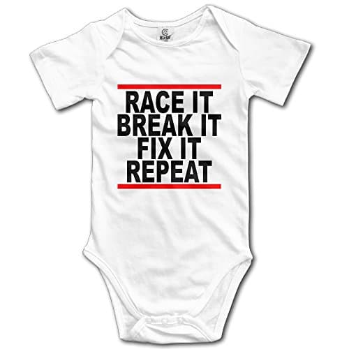 Race It Break It Fix It Repeat Kids Jumpsuit