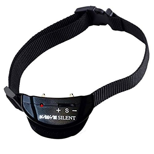 Bark Collar - Electronic High Quality Bark Control Training Electronic Dog Collars - Adjustable Sensitivity Control - BONUS Extra Battery Included!