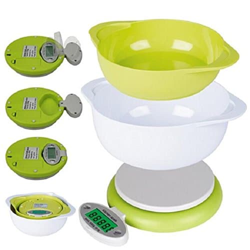 Choutia Portable Foldable Electronic LCD Electronic Scale Kitchen Electronic Scales