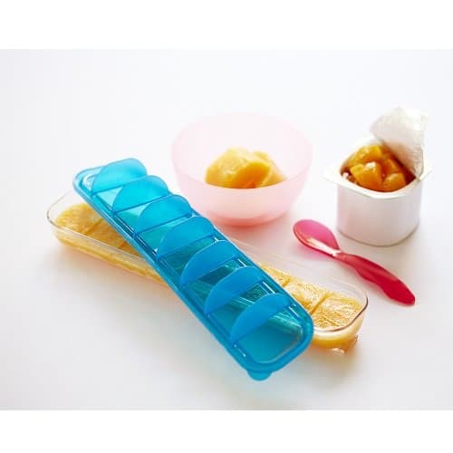 Qubies Food Freezing Tray Blue