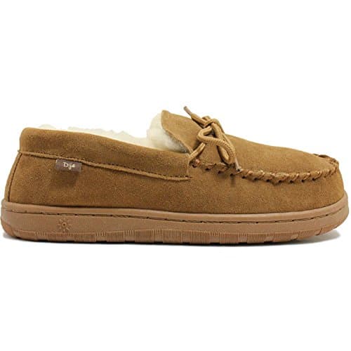 Dije Men's Moc Flat, Chestnut, 10 M US