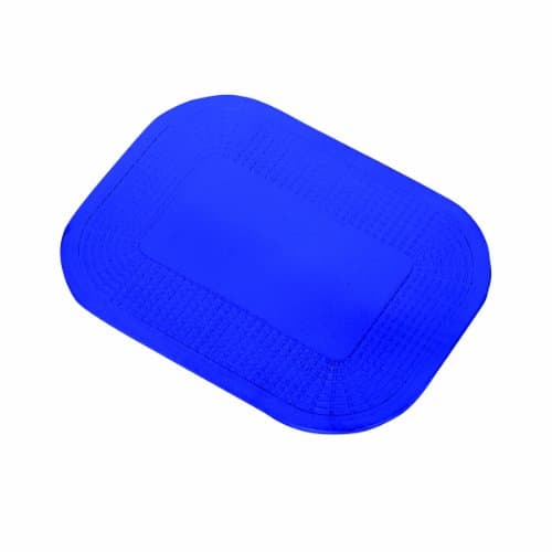 Dycem 50-1592B Non-Slip Rectangular Pad, 15" x 18", Blue