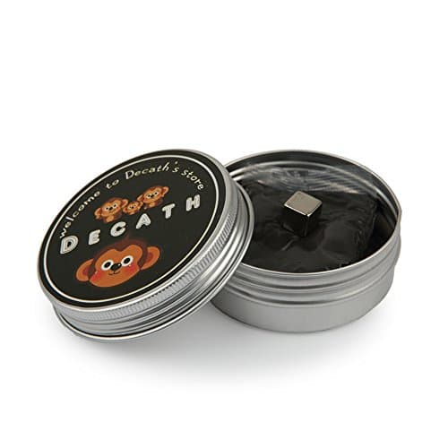 Decath Plasticine Magnetic Putty Soil, Black
