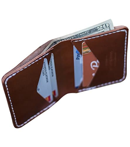 Scoutmob Features Single Deluxe Leather Card Wallet Saddle