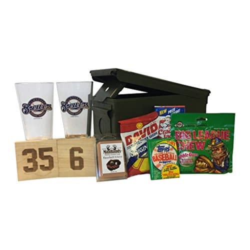 Ammo Gift Box Baseball Gift Package - MLB Milwakee Brewers