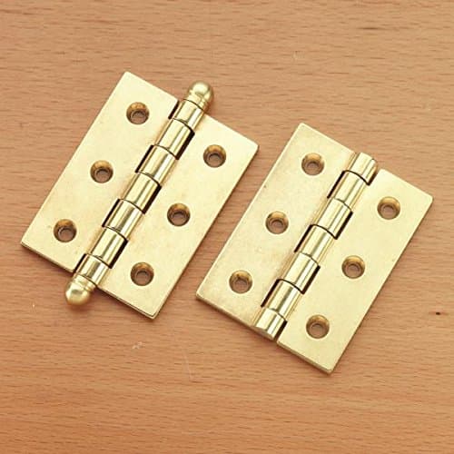 Butt Hinge 3/4" x 1/2" Closed, No Finial