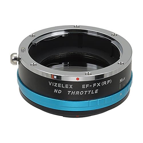 Vizelex ND Throttle Lens Adapter Compatible with Canon EF Full Frame Lenses on Fujifilm X-Mount Cameras