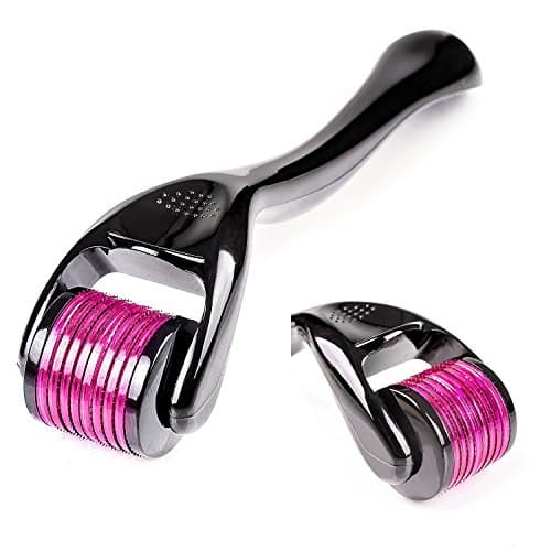 Derma Roller-Microneedle Roller for Face, MABOLON Premium Titanium 540 Microneedle Roller 0.25mm- Cosmetic Needling Instrument Skin Care Product