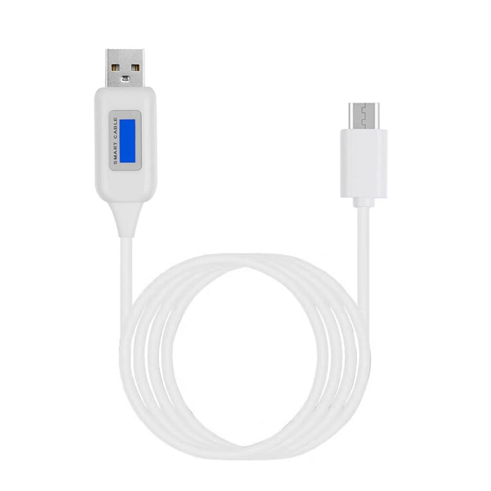 Micro USB Cable(3ft),Smart Monitor Auto Disconnect Multiple High Speed Charging Cord USB-A to USB-B Charger Data Sync Transfer Durable Charge Connector for Android Phone Samsung LG ZTE HTC Motorola