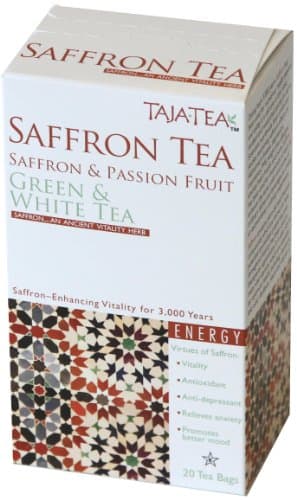 Saffron Green & White Tea (12 pack)