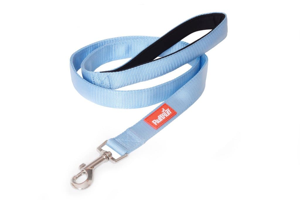2 YEAR GUARANTEE Ruff Ruff Premier Luxury Padded Handle Durable Pet Dog Lead Leash (Puppy Blue 120cm/4ft x 25mm)