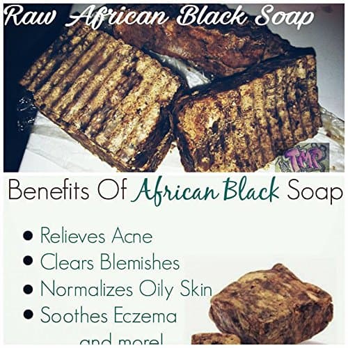 Raw African Black Soap
