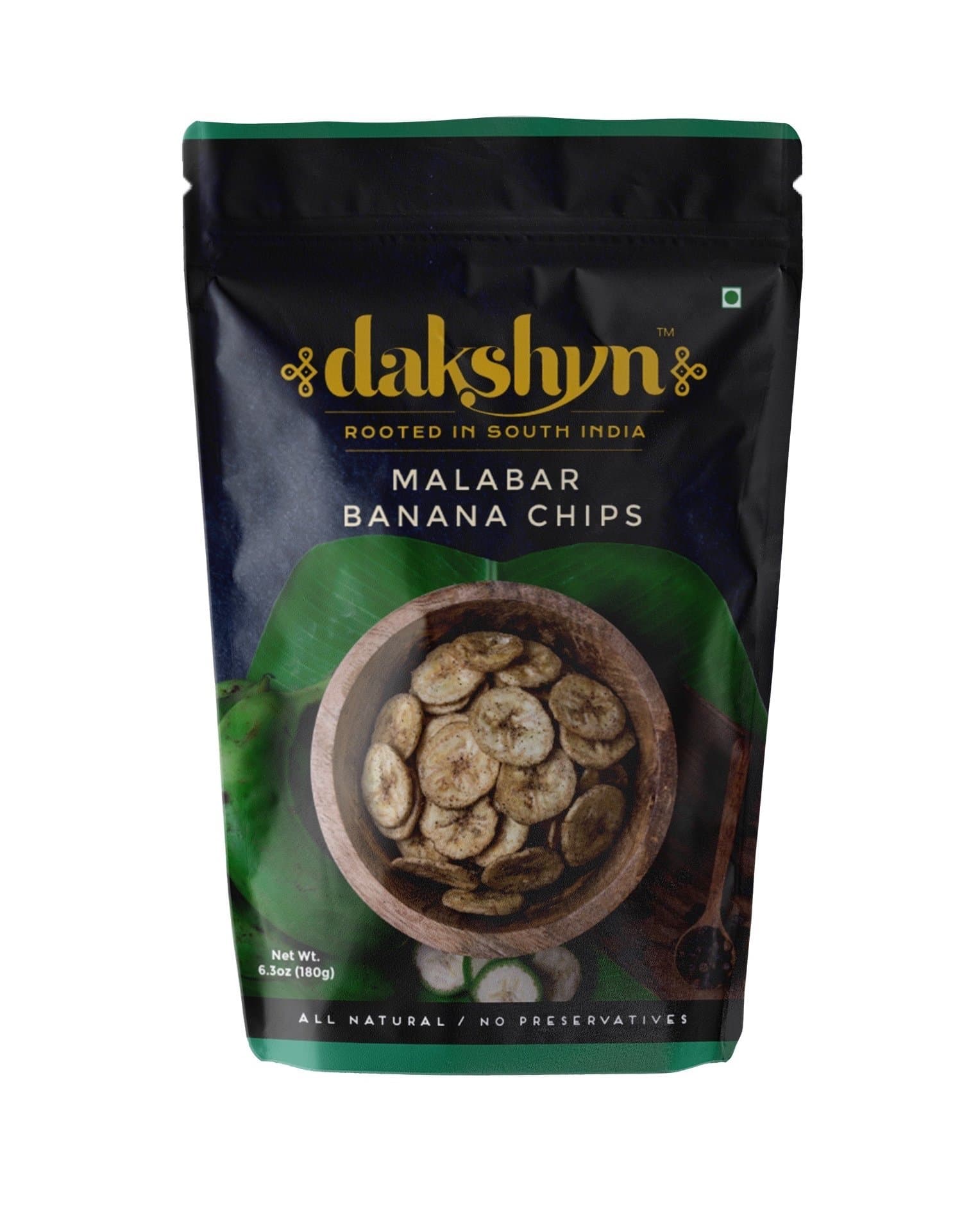 Dakshyn Malabar Banana Chips - 180g